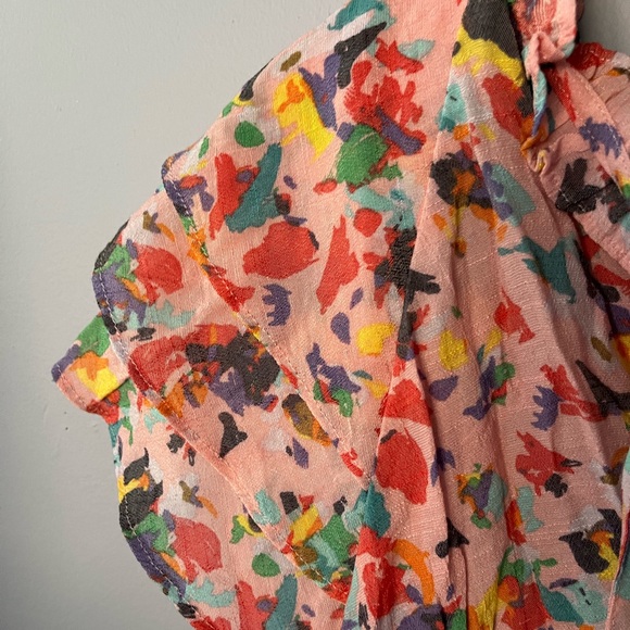 🦋NWOT Zac & Rachel floral blouse🦋 - Picture 2 of 3